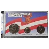 Bicentennial Coin Set in Acrylic