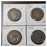 Large Cents, see picture