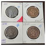 Large Cents, see picture