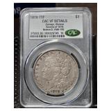 1878 7TF VAM-195 Broken D Revers of 1878 VF Detail