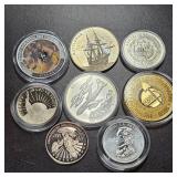 Assorted Coins, Tokens