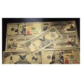 Gold Foil Notes, see picture