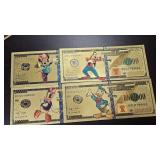 Gold Foil Notes, see picture