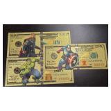 Gold Foil Notes, see picture