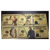 Gold Foil Notes, see picture