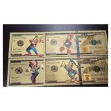 Gold Foil Notes, see picture