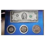Bicentennial Note & Coin Set, US Constitution