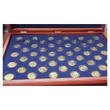 Gold Plated Quarter Set in Display Box
