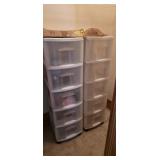 Rolling storeage bins