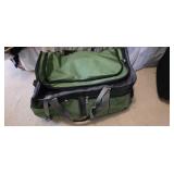 3 piece luggage green