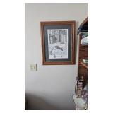 Ohio Wildlife Framed Art