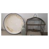 Granite Ware Tray, New Washington Bottle & Decor