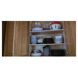 Plates bowls contents as pictured