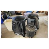 Trash Cans & Shop Vac