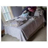 Bedding/Headboard and frame with all contents