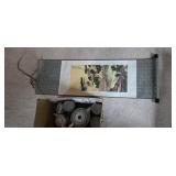 tea pot / cups and art