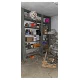 Shelf Content including crate