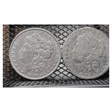 Morgan Silver Dollars, see photo