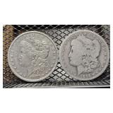 Morgan Silver Dollars, see photo