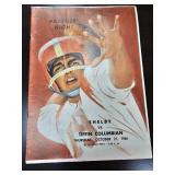 1960 Shelby Football Program