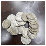 22 Buffalo Nickels