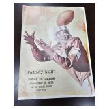 Shelby Vs. Galion 1959 Program