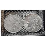 Morgan Silver Dollars, see photo