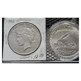 Pair of 90% Silver Silver Dollars