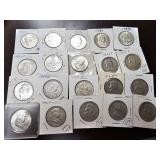 20- Franklin Half Dollars