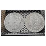 Morgan Silver Dollars, see photo
