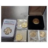 Assorted Sacagawea Dollars, see photos