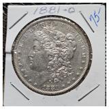 Morgan Silver Dollar, see photo
