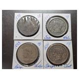 4 Large Cents
