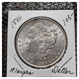 Morgan Silver Dollar, see photo