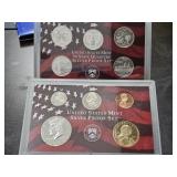 2000 Silver Proof Set, no box