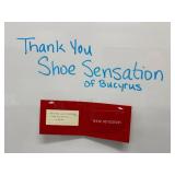 $25 Gift card Shoe sensation