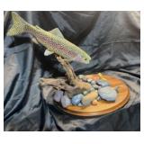 Trout Carving by World Champion Fish Carver
