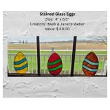 Stained Glass Easter Eggs