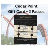 Cedar Point  2 Passes by Young Life Parents
