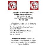 Buckeye Central Athletic Pass -2 Adults