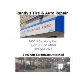 Randy's Tire Gift Certificate
