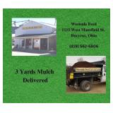 2 Yards Mulch Delivered by West Side Feed