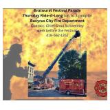 Bucyrus Fire Department Bratwurst Festival Ride