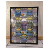Frame Lotto Tickets by Kinn Bros.