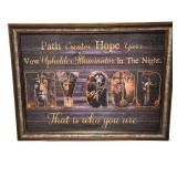 'My God' Framed Puzzle