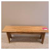 Ambrosia Maple Wormwood Maple Bench 49'X11.5'