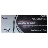 Pioneer Car Detail Certificate by Pioneer Career