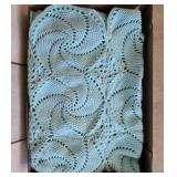Seafoam Green Afghan by Linda Leyda