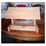 Cedar Bird Feeder by Jeff Swearingen