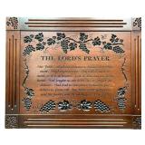 The Lord's Prayer Wood Plaque